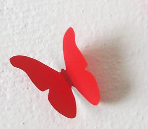 3D motýl
